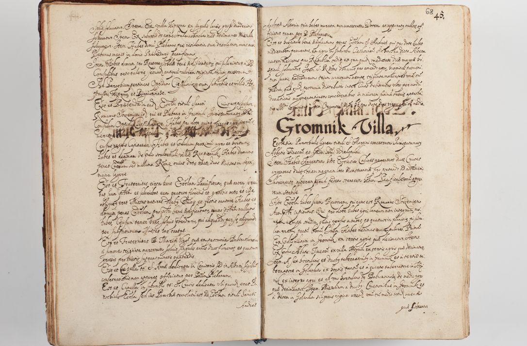 Zdjęcie nr 75 dla obiektu archiwalnego: Compendium actorum visitationis exterioris ecclesiarum existentium in et sub decanatu Pilsnensi, Mielecensi, Ropczicensi, Biecensi, Jaslensi et Żmigrodensi, ad archidiaconatum Sandecensem pertinentium, per R. D. Christophorum Kazimirski, praepositum Tarnoviensem mandato Illustrissimi et Reverendissimi Domini Georgii S. R. E. Cardinalis praesbiteri Radziwiłł nuncupati, episcopatus Cracoviensis administratoris perpetui, in Olyka et Nieswierz ducis a. D. 1595 factae