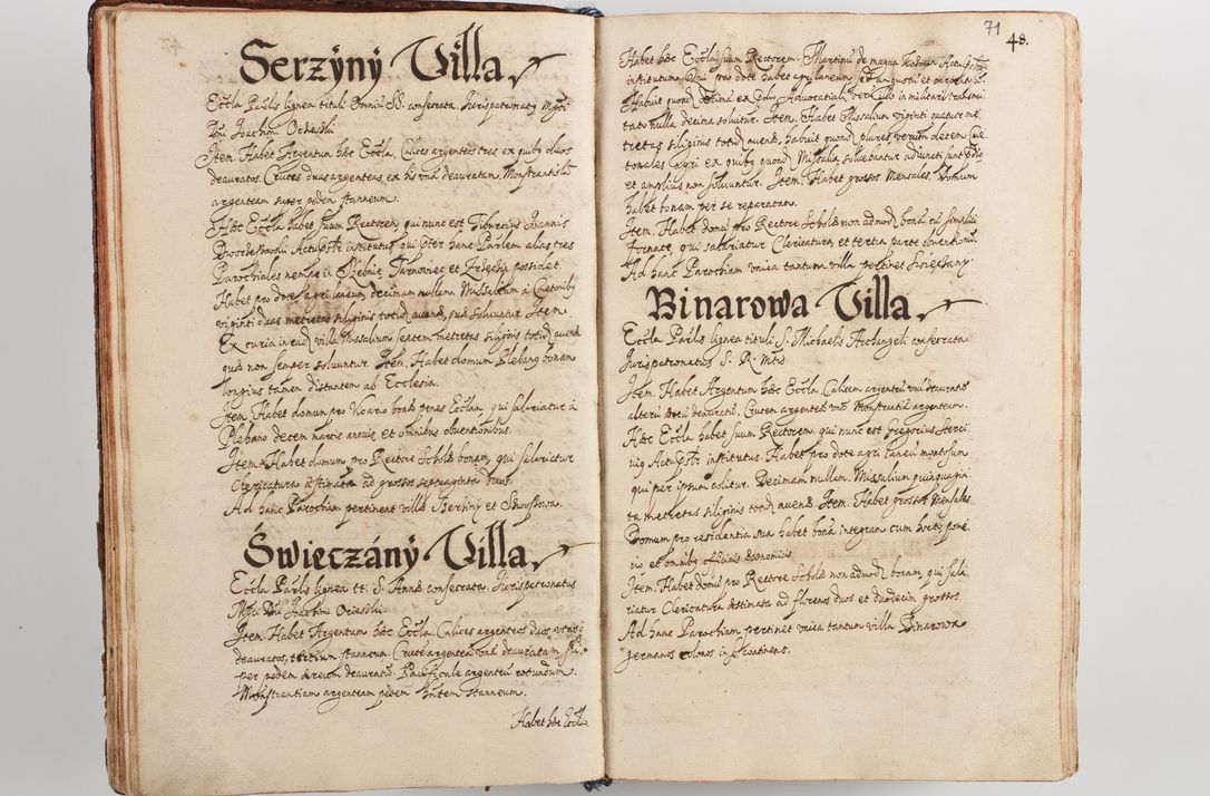 Zdjęcie nr 78 dla obiektu archiwalnego: Compendium actorum visitationis exterioris ecclesiarum existentium in et sub decanatu Pilsnensi, Mielecensi, Ropczicensi, Biecensi, Jaslensi et Żmigrodensi, ad archidiaconatum Sandecensem pertinentium, per R. D. Christophorum Kazimirski, praepositum Tarnoviensem mandato Illustrissimi et Reverendissimi Domini Georgii S. R. E. Cardinalis praesbiteri Radziwiłł nuncupati, episcopatus Cracoviensis administratoris perpetui, in Olyka et Nieswierz ducis a. D. 1595 factae