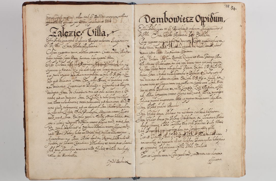 Zdjęcie nr 85 dla obiektu archiwalnego: Compendium actorum visitationis exterioris ecclesiarum existentium in et sub decanatu Pilsnensi, Mielecensi, Ropczicensi, Biecensi, Jaslensi et Żmigrodensi, ad archidiaconatum Sandecensem pertinentium, per R. D. Christophorum Kazimirski, praepositum Tarnoviensem mandato Illustrissimi et Reverendissimi Domini Georgii S. R. E. Cardinalis praesbiteri Radziwiłł nuncupati, episcopatus Cracoviensis administratoris perpetui, in Olyka et Nieswierz ducis a. D. 1595 factae