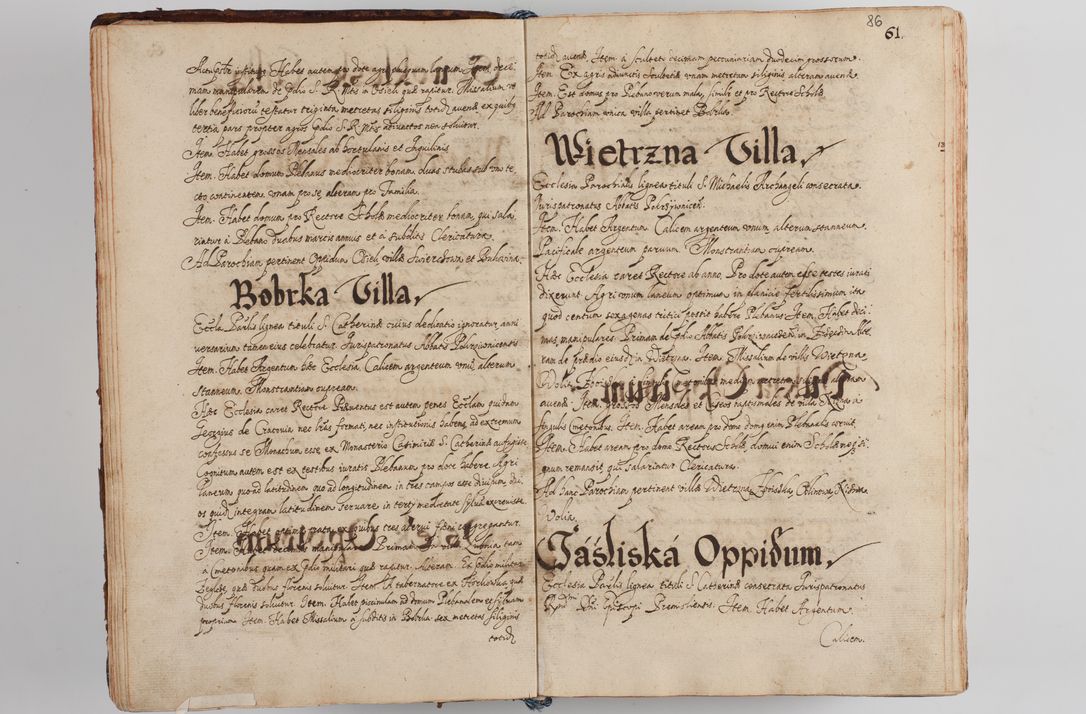 Zdjęcie nr 93 dla obiektu archiwalnego: Compendium actorum visitationis exterioris ecclesiarum existentium in et sub decanatu Pilsnensi, Mielecensi, Ropczicensi, Biecensi, Jaslensi et Żmigrodensi, ad archidiaconatum Sandecensem pertinentium, per R. D. Christophorum Kazimirski, praepositum Tarnoviensem mandato Illustrissimi et Reverendissimi Domini Georgii S. R. E. Cardinalis praesbiteri Radziwiłł nuncupati, episcopatus Cracoviensis administratoris perpetui, in Olyka et Nieswierz ducis a. D. 1595 factae