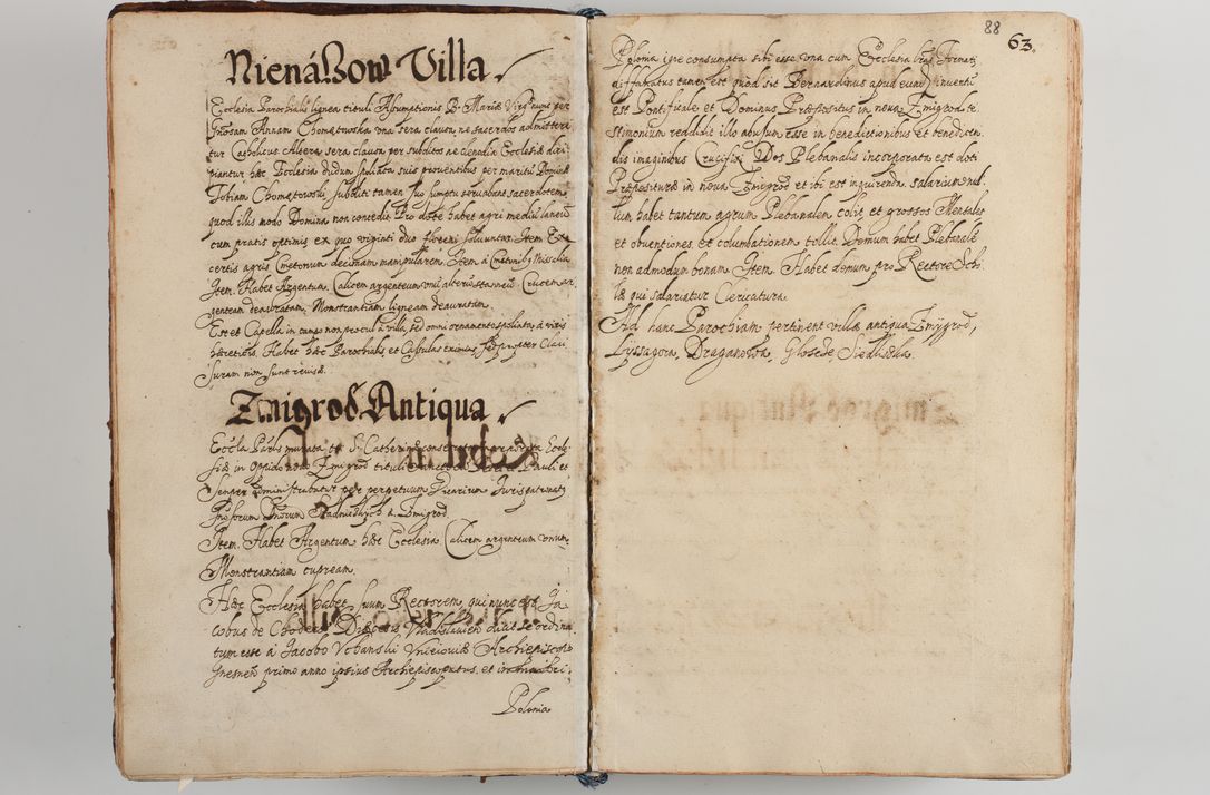 Zdjęcie nr 95 dla obiektu archiwalnego: Compendium actorum visitationis exterioris ecclesiarum existentium in et sub decanatu Pilsnensi, Mielecensi, Ropczicensi, Biecensi, Jaslensi et Żmigrodensi, ad archidiaconatum Sandecensem pertinentium, per R. D. Christophorum Kazimirski, praepositum Tarnoviensem mandato Illustrissimi et Reverendissimi Domini Georgii S. R. E. Cardinalis praesbiteri Radziwiłł nuncupati, episcopatus Cracoviensis administratoris perpetui, in Olyka et Nieswierz ducis a. D. 1595 factae