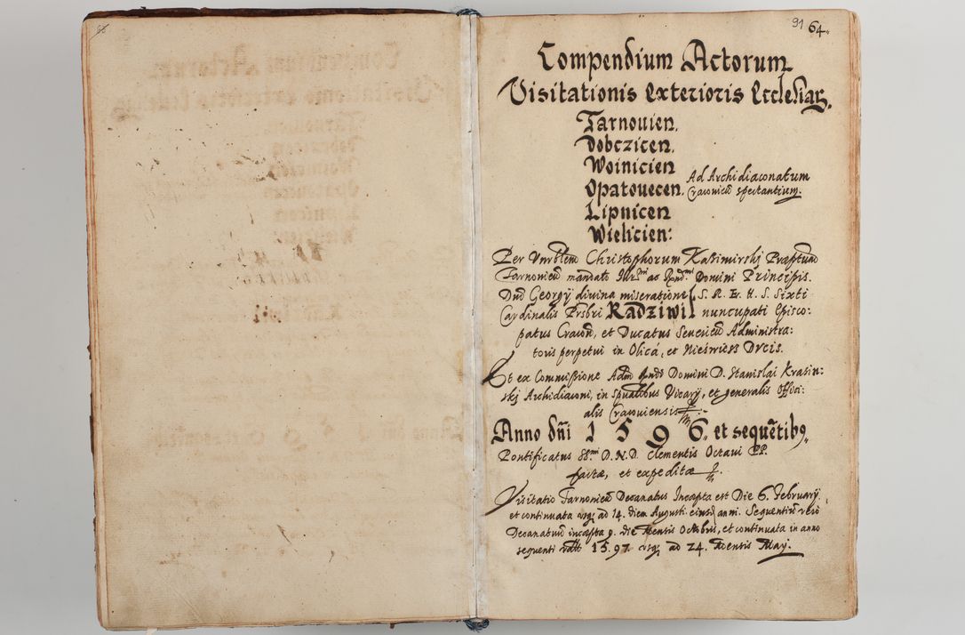 Zdjęcie nr 98 dla obiektu archiwalnego: Compendium actorum visitationis exterioris ecclesiarum existentium in et sub decanatu Pilsnensi, Mielecensi, Ropczicensi, Biecensi, Jaslensi et Żmigrodensi, ad archidiaconatum Sandecensem pertinentium, per R. D. Christophorum Kazimirski, praepositum Tarnoviensem mandato Illustrissimi et Reverendissimi Domini Georgii S. R. E. Cardinalis praesbiteri Radziwiłł nuncupati, episcopatus Cracoviensis administratoris perpetui, in Olyka et Nieswierz ducis a. D. 1595 factae