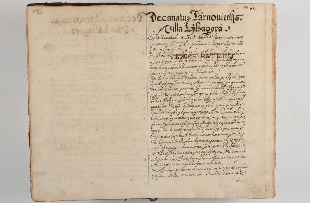 Zdjęcie nr 100 dla obiektu archiwalnego: Compendium actorum visitationis exterioris ecclesiarum existentium in et sub decanatu Pilsnensi, Mielecensi, Ropczicensi, Biecensi, Jaslensi et Żmigrodensi, ad archidiaconatum Sandecensem pertinentium, per R. D. Christophorum Kazimirski, praepositum Tarnoviensem mandato Illustrissimi et Reverendissimi Domini Georgii S. R. E. Cardinalis praesbiteri Radziwiłł nuncupati, episcopatus Cracoviensis administratoris perpetui, in Olyka et Nieswierz ducis a. D. 1595 factae