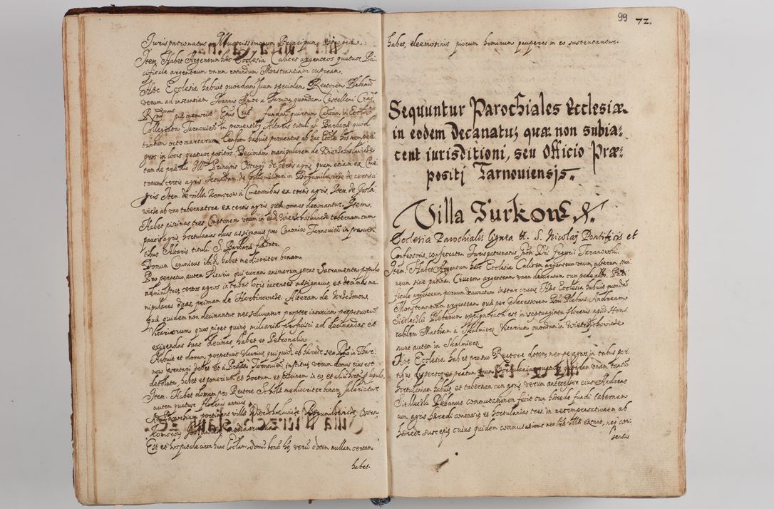 Zdjęcie nr 106 dla obiektu archiwalnego: Compendium actorum visitationis exterioris ecclesiarum existentium in et sub decanatu Pilsnensi, Mielecensi, Ropczicensi, Biecensi, Jaslensi et Żmigrodensi, ad archidiaconatum Sandecensem pertinentium, per R. D. Christophorum Kazimirski, praepositum Tarnoviensem mandato Illustrissimi et Reverendissimi Domini Georgii S. R. E. Cardinalis praesbiteri Radziwiłł nuncupati, episcopatus Cracoviensis administratoris perpetui, in Olyka et Nieswierz ducis a. D. 1595 factae