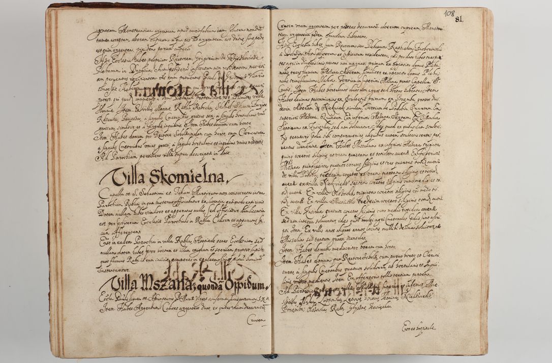 Zdjęcie nr 115 dla obiektu archiwalnego: Compendium actorum visitationis exterioris ecclesiarum existentium in et sub decanatu Pilsnensi, Mielecensi, Ropczicensi, Biecensi, Jaslensi et Żmigrodensi, ad archidiaconatum Sandecensem pertinentium, per R. D. Christophorum Kazimirski, praepositum Tarnoviensem mandato Illustrissimi et Reverendissimi Domini Georgii S. R. E. Cardinalis praesbiteri Radziwiłł nuncupati, episcopatus Cracoviensis administratoris perpetui, in Olyka et Nieswierz ducis a. D. 1595 factae