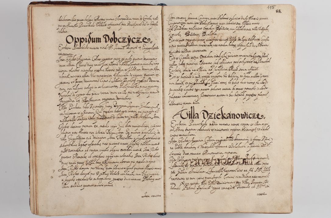 Zdjęcie nr 122 dla obiektu archiwalnego: Compendium actorum visitationis exterioris ecclesiarum existentium in et sub decanatu Pilsnensi, Mielecensi, Ropczicensi, Biecensi, Jaslensi et Żmigrodensi, ad archidiaconatum Sandecensem pertinentium, per R. D. Christophorum Kazimirski, praepositum Tarnoviensem mandato Illustrissimi et Reverendissimi Domini Georgii S. R. E. Cardinalis praesbiteri Radziwiłł nuncupati, episcopatus Cracoviensis administratoris perpetui, in Olyka et Nieswierz ducis a. D. 1595 factae