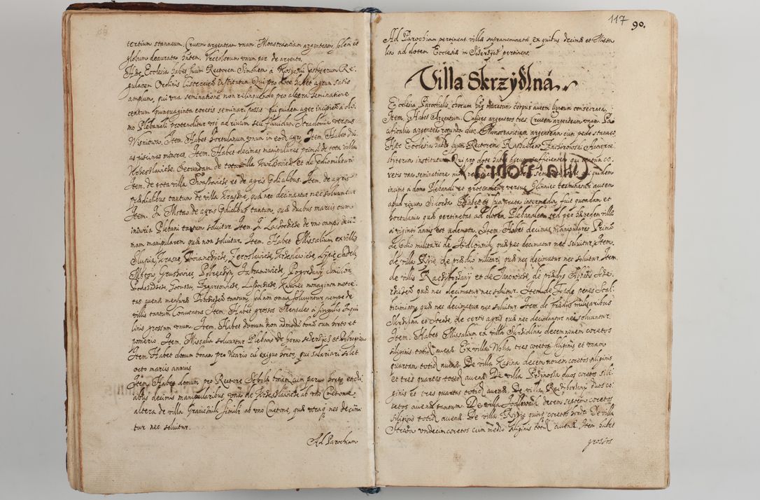 Zdjęcie nr 125 dla obiektu archiwalnego: Compendium actorum visitationis exterioris ecclesiarum existentium in et sub decanatu Pilsnensi, Mielecensi, Ropczicensi, Biecensi, Jaslensi et Żmigrodensi, ad archidiaconatum Sandecensem pertinentium, per R. D. Christophorum Kazimirski, praepositum Tarnoviensem mandato Illustrissimi et Reverendissimi Domini Georgii S. R. E. Cardinalis praesbiteri Radziwiłł nuncupati, episcopatus Cracoviensis administratoris perpetui, in Olyka et Nieswierz ducis a. D. 1595 factae