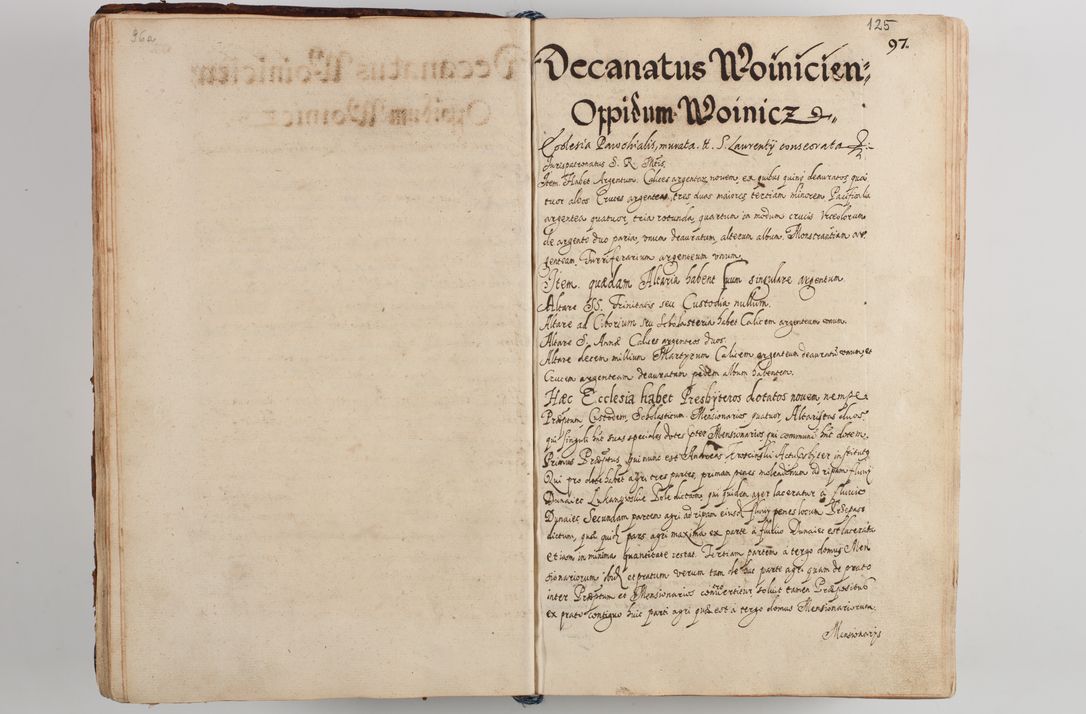 Zdjęcie nr 133 dla obiektu archiwalnego: Compendium actorum visitationis exterioris ecclesiarum existentium in et sub decanatu Pilsnensi, Mielecensi, Ropczicensi, Biecensi, Jaslensi et Żmigrodensi, ad archidiaconatum Sandecensem pertinentium, per R. D. Christophorum Kazimirski, praepositum Tarnoviensem mandato Illustrissimi et Reverendissimi Domini Georgii S. R. E. Cardinalis praesbiteri Radziwiłł nuncupati, episcopatus Cracoviensis administratoris perpetui, in Olyka et Nieswierz ducis a. D. 1595 factae