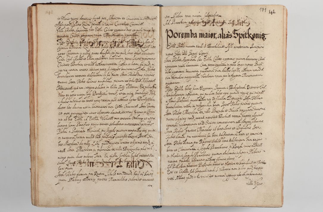 Zdjęcie nr 181 dla obiektu archiwalnego: Compendium actorum visitationis exterioris ecclesiarum existentium in et sub decanatu Pilsnensi, Mielecensi, Ropczicensi, Biecensi, Jaslensi et Żmigrodensi, ad archidiaconatum Sandecensem pertinentium, per R. D. Christophorum Kazimirski, praepositum Tarnoviensem mandato Illustrissimi et Reverendissimi Domini Georgii S. R. E. Cardinalis praesbiteri Radziwiłł nuncupati, episcopatus Cracoviensis administratoris perpetui, in Olyka et Nieswierz ducis a. D. 1595 factae