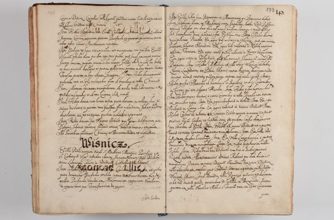 Zdjęcie nr 183 dla obiektu archiwalnego: Compendium actorum visitationis exterioris ecclesiarum existentium in et sub decanatu Pilsnensi, Mielecensi, Ropczicensi, Biecensi, Jaslensi et Żmigrodensi, ad archidiaconatum Sandecensem pertinentium, per R. D. Christophorum Kazimirski, praepositum Tarnoviensem mandato Illustrissimi et Reverendissimi Domini Georgii S. R. E. Cardinalis praesbiteri Radziwiłł nuncupati, episcopatus Cracoviensis administratoris perpetui, in Olyka et Nieswierz ducis a. D. 1595 factae