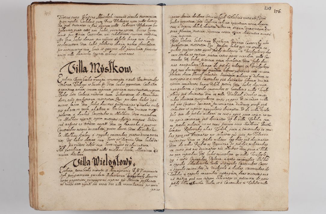 Zdjęcie nr 220 dla obiektu archiwalnego: Compendium actorum visitationis exterioris ecclesiarum existentium in et sub decanatu Pilsnensi, Mielecensi, Ropczicensi, Biecensi, Jaslensi et Żmigrodensi, ad archidiaconatum Sandecensem pertinentium, per R. D. Christophorum Kazimirski, praepositum Tarnoviensem mandato Illustrissimi et Reverendissimi Domini Georgii S. R. E. Cardinalis praesbiteri Radziwiłł nuncupati, episcopatus Cracoviensis administratoris perpetui, in Olyka et Nieswierz ducis a. D. 1595 factae