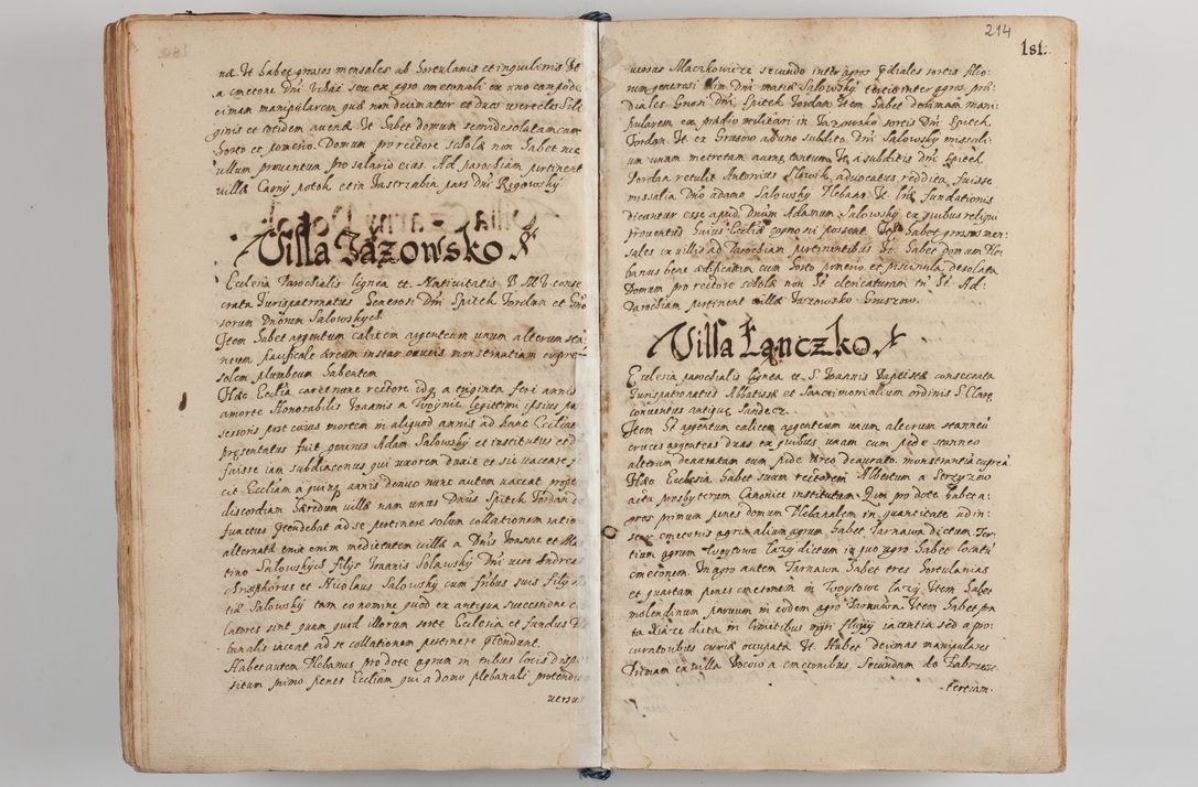 Zdjęcie nr 225 dla obiektu archiwalnego: Compendium actorum visitationis exterioris ecclesiarum existentium in et sub decanatu Pilsnensi, Mielecensi, Ropczicensi, Biecensi, Jaslensi et Żmigrodensi, ad archidiaconatum Sandecensem pertinentium, per R. D. Christophorum Kazimirski, praepositum Tarnoviensem mandato Illustrissimi et Reverendissimi Domini Georgii S. R. E. Cardinalis praesbiteri Radziwiłł nuncupati, episcopatus Cracoviensis administratoris perpetui, in Olyka et Nieswierz ducis a. D. 1595 factae