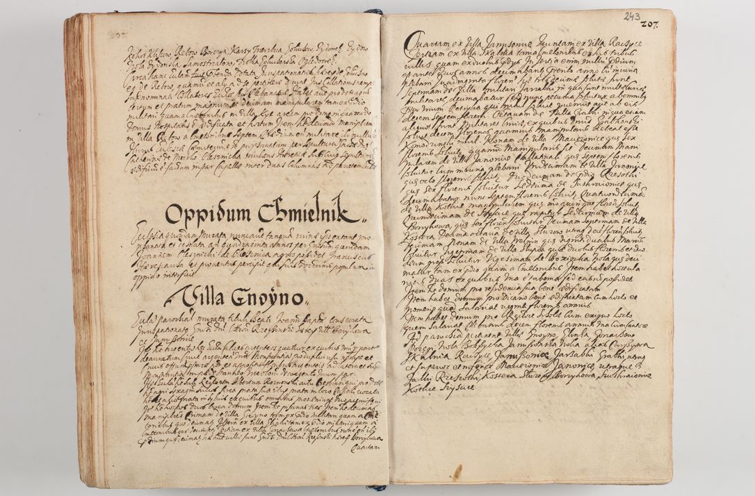 Zdjęcie nr 254 dla obiektu archiwalnego: Compendium actorum visitationis exterioris ecclesiarum existentium in et sub decanatu Pilsnensi, Mielecensi, Ropczicensi, Biecensi, Jaslensi et Żmigrodensi, ad archidiaconatum Sandecensem pertinentium, per R. D. Christophorum Kazimirski, praepositum Tarnoviensem mandato Illustrissimi et Reverendissimi Domini Georgii S. R. E. Cardinalis praesbiteri Radziwiłł nuncupati, episcopatus Cracoviensis administratoris perpetui, in Olyka et Nieswierz ducis a. D. 1595 factae