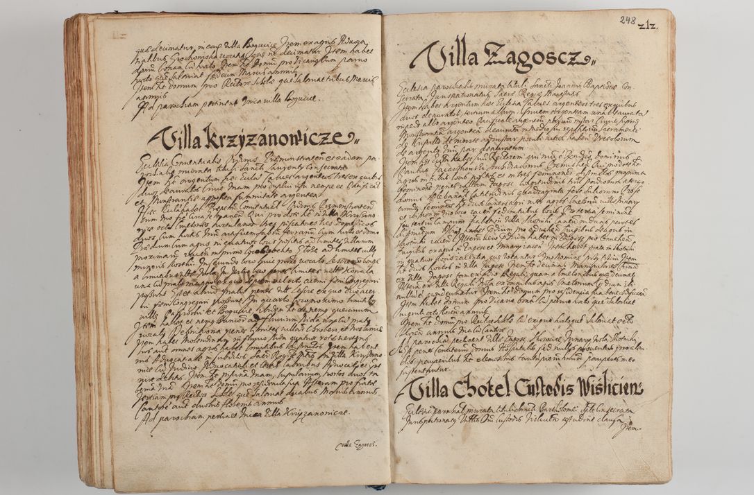Zdjęcie nr 259 dla obiektu archiwalnego: Compendium actorum visitationis exterioris ecclesiarum existentium in et sub decanatu Pilsnensi, Mielecensi, Ropczicensi, Biecensi, Jaslensi et Żmigrodensi, ad archidiaconatum Sandecensem pertinentium, per R. D. Christophorum Kazimirski, praepositum Tarnoviensem mandato Illustrissimi et Reverendissimi Domini Georgii S. R. E. Cardinalis praesbiteri Radziwiłł nuncupati, episcopatus Cracoviensis administratoris perpetui, in Olyka et Nieswierz ducis a. D. 1595 factae