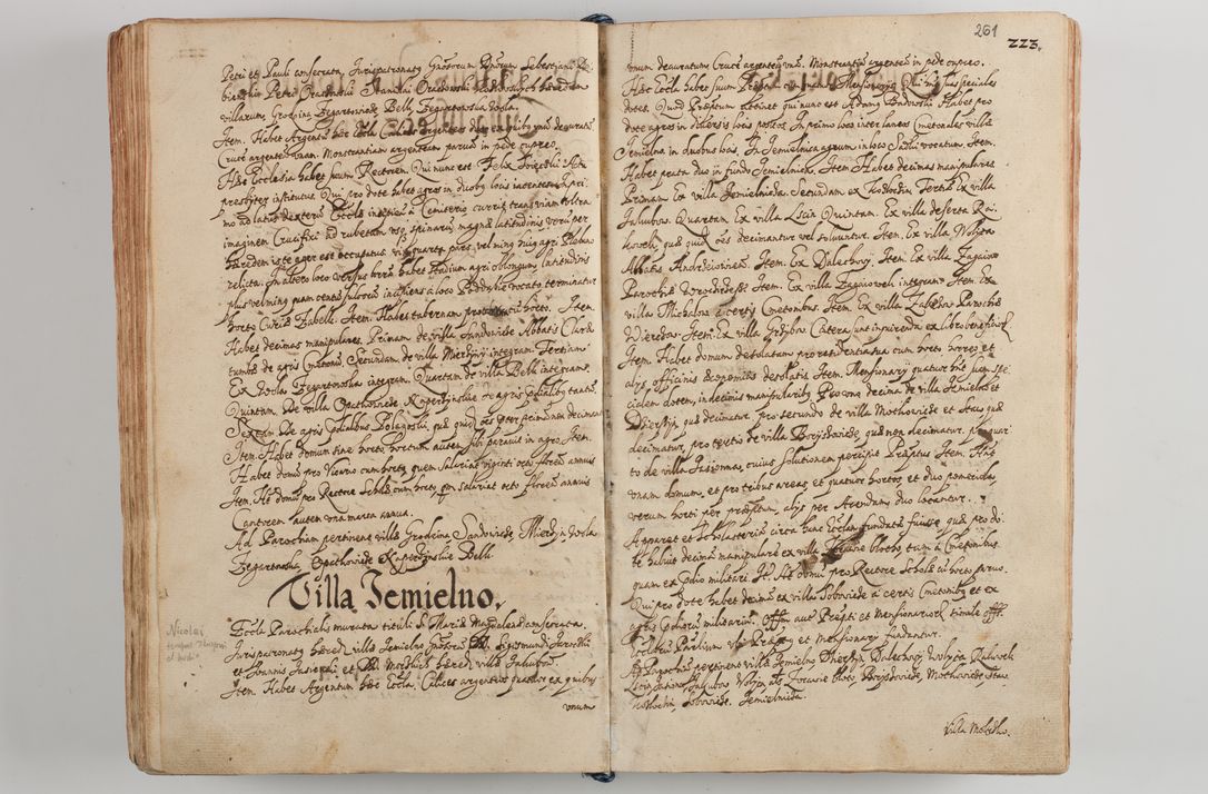 Zdjęcie nr 273 dla obiektu archiwalnego: Compendium actorum visitationis exterioris ecclesiarum existentium in et sub decanatu Pilsnensi, Mielecensi, Ropczicensi, Biecensi, Jaslensi et Żmigrodensi, ad archidiaconatum Sandecensem pertinentium, per R. D. Christophorum Kazimirski, praepositum Tarnoviensem mandato Illustrissimi et Reverendissimi Domini Georgii S. R. E. Cardinalis praesbiteri Radziwiłł nuncupati, episcopatus Cracoviensis administratoris perpetui, in Olyka et Nieswierz ducis a. D. 1595 factae