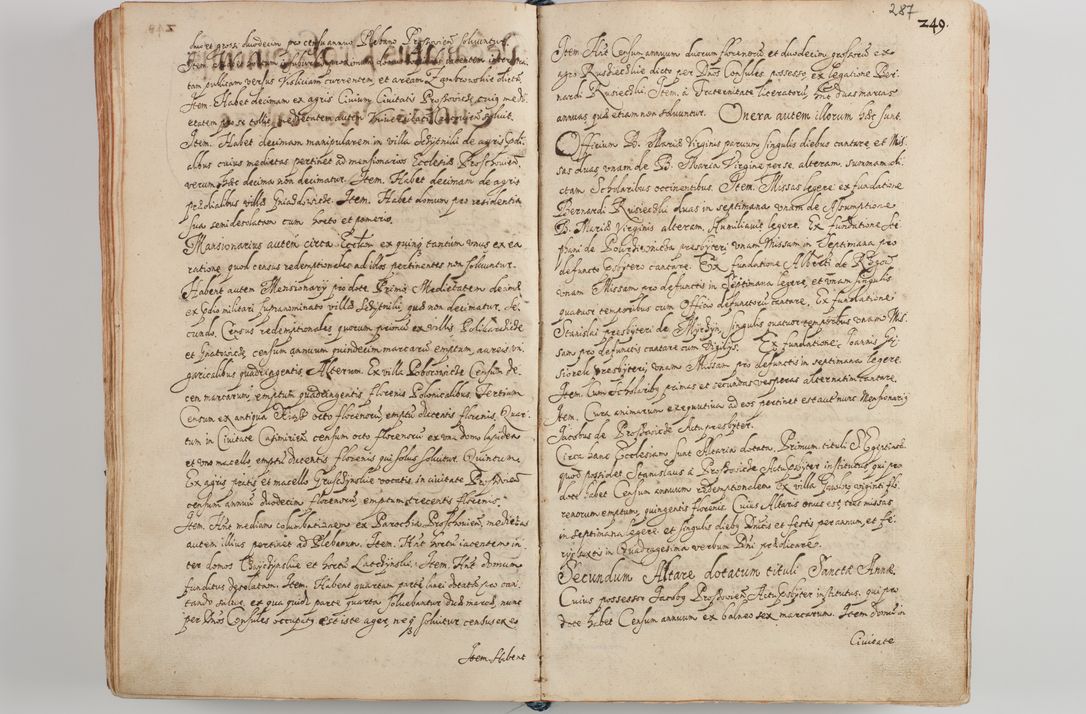 Zdjęcie nr 300 dla obiektu archiwalnego: Compendium actorum visitationis exterioris ecclesiarum existentium in et sub decanatu Pilsnensi, Mielecensi, Ropczicensi, Biecensi, Jaslensi et Żmigrodensi, ad archidiaconatum Sandecensem pertinentium, per R. D. Christophorum Kazimirski, praepositum Tarnoviensem mandato Illustrissimi et Reverendissimi Domini Georgii S. R. E. Cardinalis praesbiteri Radziwiłł nuncupati, episcopatus Cracoviensis administratoris perpetui, in Olyka et Nieswierz ducis a. D. 1595 factae