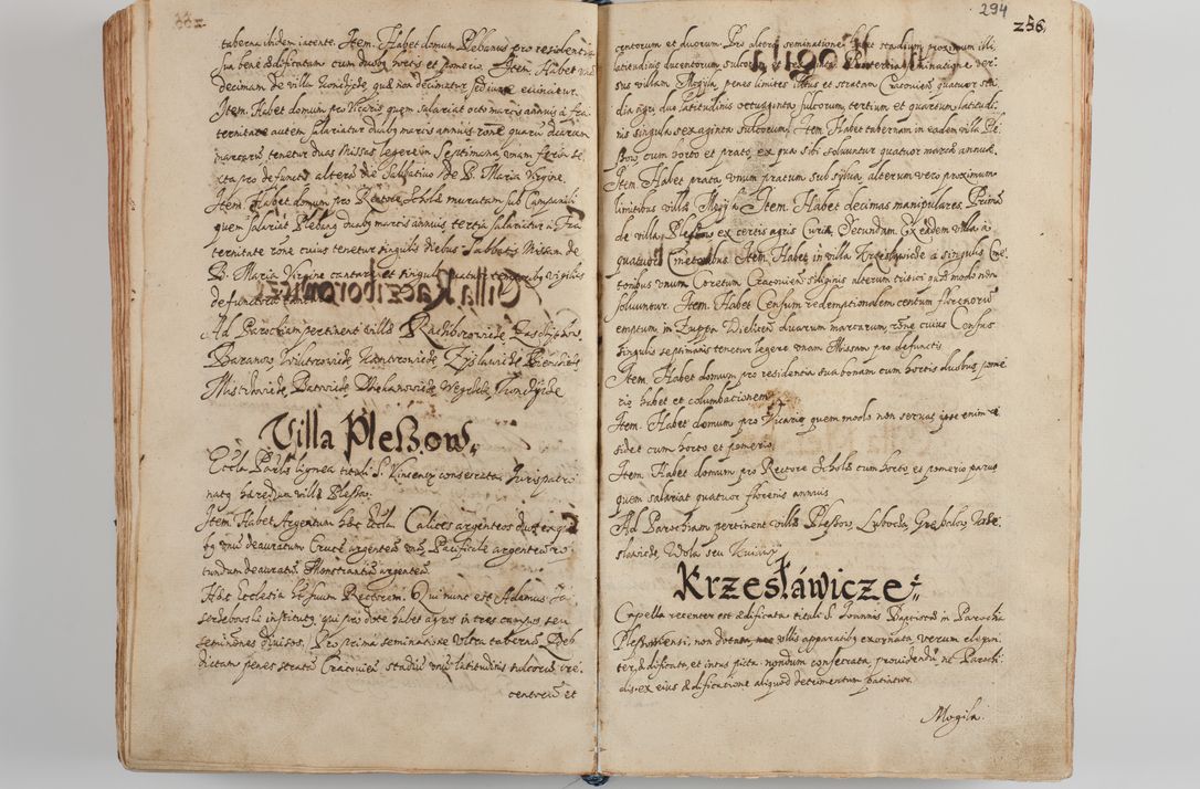 Zdjęcie nr 307 dla obiektu archiwalnego: Compendium actorum visitationis exterioris ecclesiarum existentium in et sub decanatu Pilsnensi, Mielecensi, Ropczicensi, Biecensi, Jaslensi et Żmigrodensi, ad archidiaconatum Sandecensem pertinentium, per R. D. Christophorum Kazimirski, praepositum Tarnoviensem mandato Illustrissimi et Reverendissimi Domini Georgii S. R. E. Cardinalis praesbiteri Radziwiłł nuncupati, episcopatus Cracoviensis administratoris perpetui, in Olyka et Nieswierz ducis a. D. 1595 factae