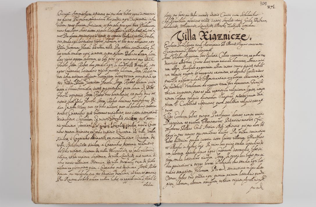 Zdjęcie nr 322 dla obiektu archiwalnego: Compendium actorum visitationis exterioris ecclesiarum existentium in et sub decanatu Pilsnensi, Mielecensi, Ropczicensi, Biecensi, Jaslensi et Żmigrodensi, ad archidiaconatum Sandecensem pertinentium, per R. D. Christophorum Kazimirski, praepositum Tarnoviensem mandato Illustrissimi et Reverendissimi Domini Georgii S. R. E. Cardinalis praesbiteri Radziwiłł nuncupati, episcopatus Cracoviensis administratoris perpetui, in Olyka et Nieswierz ducis a. D. 1595 factae