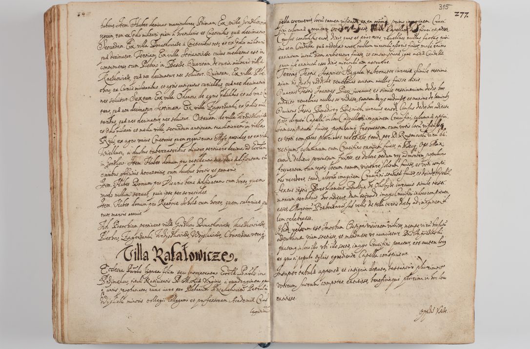 Zdjęcie nr 328 dla obiektu archiwalnego: Compendium actorum visitationis exterioris ecclesiarum existentium in et sub decanatu Pilsnensi, Mielecensi, Ropczicensi, Biecensi, Jaslensi et Żmigrodensi, ad archidiaconatum Sandecensem pertinentium, per R. D. Christophorum Kazimirski, praepositum Tarnoviensem mandato Illustrissimi et Reverendissimi Domini Georgii S. R. E. Cardinalis praesbiteri Radziwiłł nuncupati, episcopatus Cracoviensis administratoris perpetui, in Olyka et Nieswierz ducis a. D. 1595 factae