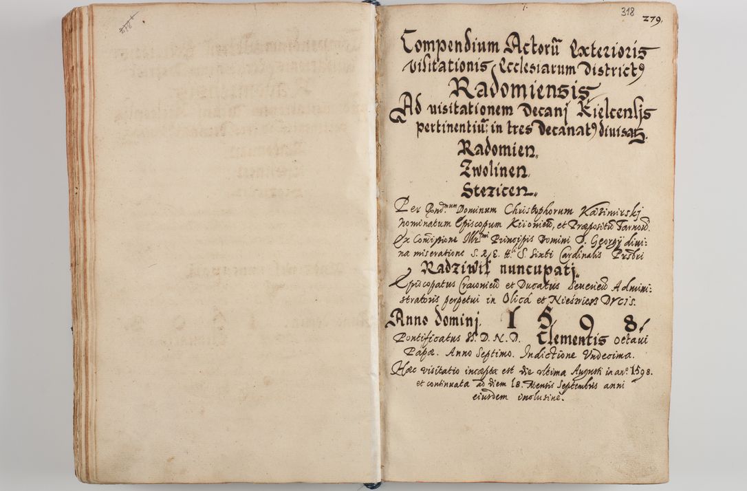 Zdjęcie nr 331 dla obiektu archiwalnego: Compendium actorum visitationis exterioris ecclesiarum existentium in et sub decanatu Pilsnensi, Mielecensi, Ropczicensi, Biecensi, Jaslensi et Żmigrodensi, ad archidiaconatum Sandecensem pertinentium, per R. D. Christophorum Kazimirski, praepositum Tarnoviensem mandato Illustrissimi et Reverendissimi Domini Georgii S. R. E. Cardinalis praesbiteri Radziwiłł nuncupati, episcopatus Cracoviensis administratoris perpetui, in Olyka et Nieswierz ducis a. D. 1595 factae