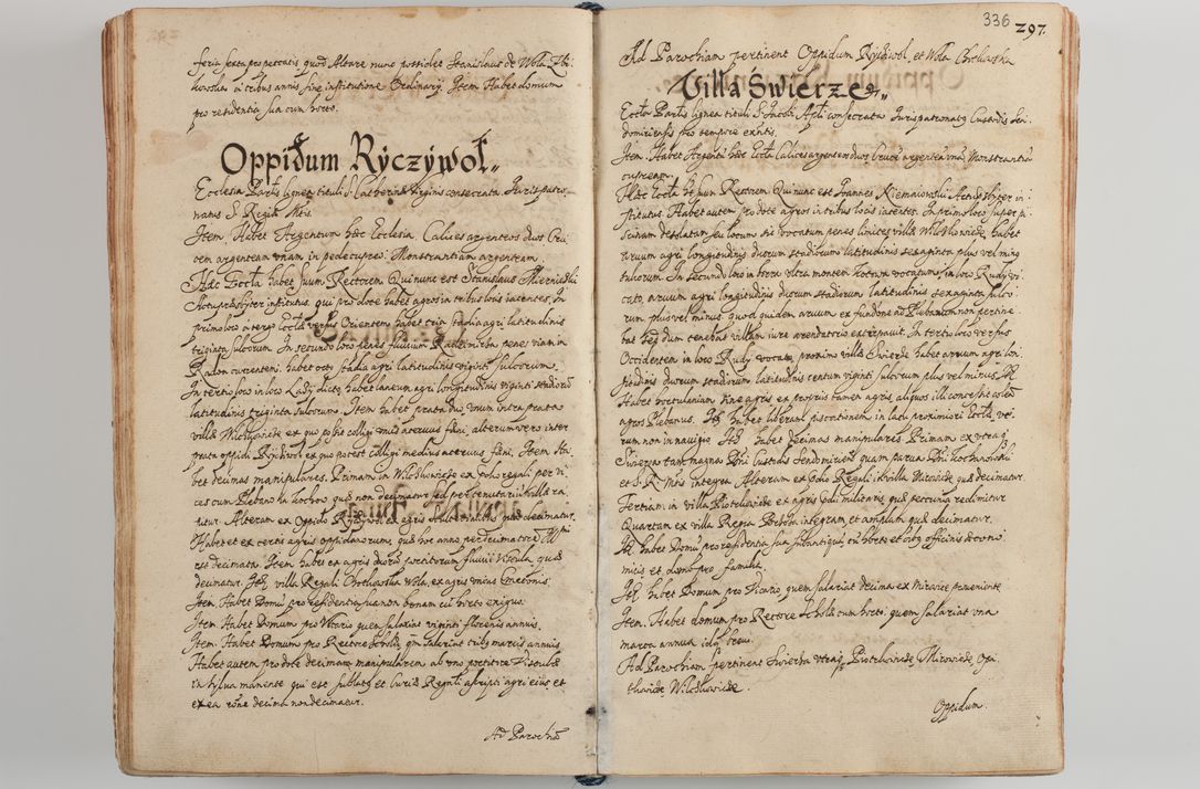 Zdjęcie nr 350 dla obiektu archiwalnego: Compendium actorum visitationis exterioris ecclesiarum existentium in et sub decanatu Pilsnensi, Mielecensi, Ropczicensi, Biecensi, Jaslensi et Żmigrodensi, ad archidiaconatum Sandecensem pertinentium, per R. D. Christophorum Kazimirski, praepositum Tarnoviensem mandato Illustrissimi et Reverendissimi Domini Georgii S. R. E. Cardinalis praesbiteri Radziwiłł nuncupati, episcopatus Cracoviensis administratoris perpetui, in Olyka et Nieswierz ducis a. D. 1595 factae