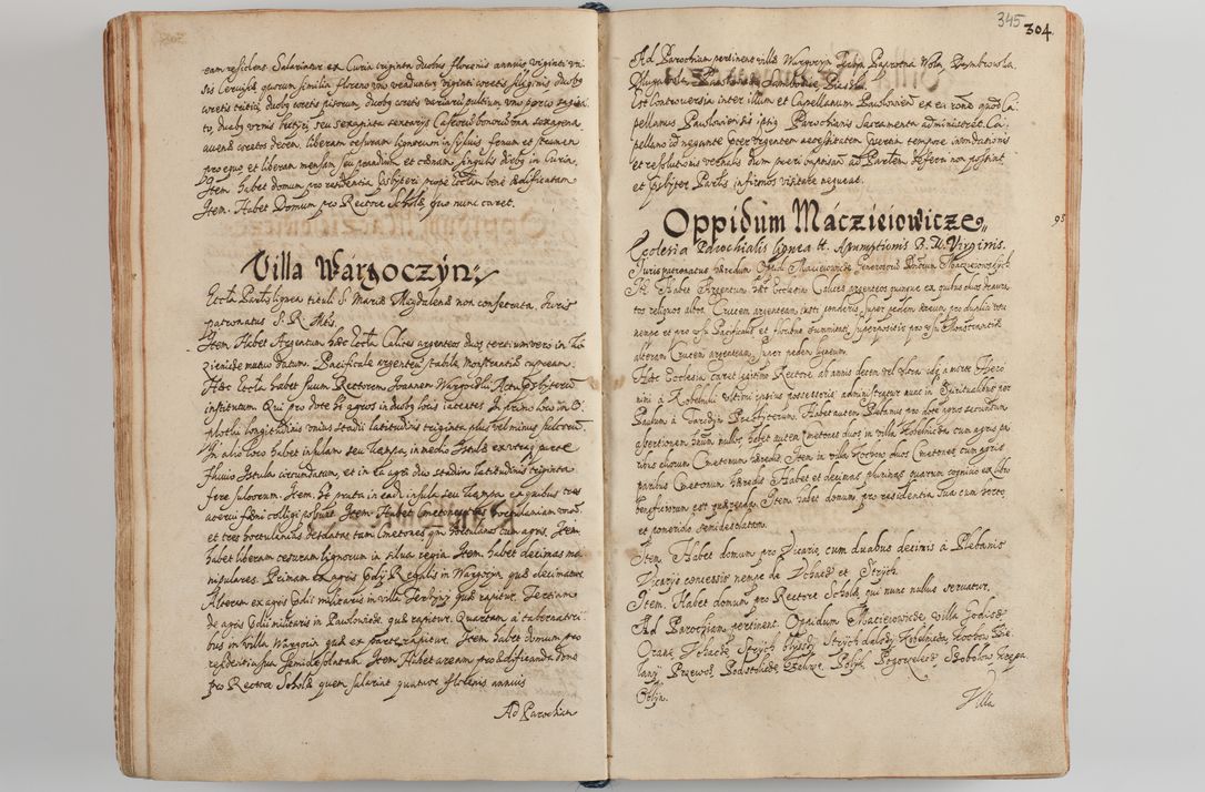 Zdjęcie nr 359 dla obiektu archiwalnego: Compendium actorum visitationis exterioris ecclesiarum existentium in et sub decanatu Pilsnensi, Mielecensi, Ropczicensi, Biecensi, Jaslensi et Żmigrodensi, ad archidiaconatum Sandecensem pertinentium, per R. D. Christophorum Kazimirski, praepositum Tarnoviensem mandato Illustrissimi et Reverendissimi Domini Georgii S. R. E. Cardinalis praesbiteri Radziwiłł nuncupati, episcopatus Cracoviensis administratoris perpetui, in Olyka et Nieswierz ducis a. D. 1595 factae