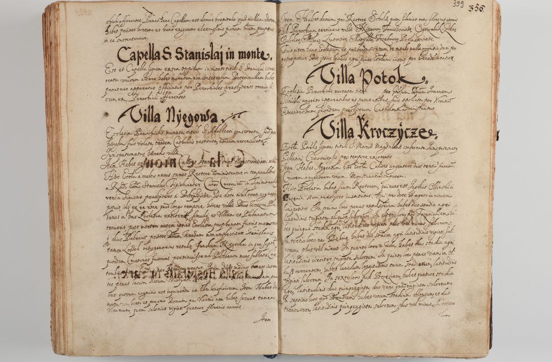 Zdjęcie nr 414 dla obiektu archiwalnego: Compendium actorum visitationis exterioris ecclesiarum existentium in et sub decanatu Pilsnensi, Mielecensi, Ropczicensi, Biecensi, Jaslensi et Żmigrodensi, ad archidiaconatum Sandecensem pertinentium, per R. D. Christophorum Kazimirski, praepositum Tarnoviensem mandato Illustrissimi et Reverendissimi Domini Georgii S. R. E. Cardinalis praesbiteri Radziwiłł nuncupati, episcopatus Cracoviensis administratoris perpetui, in Olyka et Nieswierz ducis a. D. 1595 factae