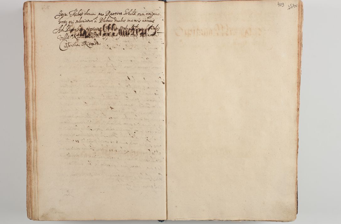 Zdjęcie nr 419 dla obiektu archiwalnego: Compendium actorum visitationis exterioris ecclesiarum existentium in et sub decanatu Pilsnensi, Mielecensi, Ropczicensi, Biecensi, Jaslensi et Żmigrodensi, ad archidiaconatum Sandecensem pertinentium, per R. D. Christophorum Kazimirski, praepositum Tarnoviensem mandato Illustrissimi et Reverendissimi Domini Georgii S. R. E. Cardinalis praesbiteri Radziwiłł nuncupati, episcopatus Cracoviensis administratoris perpetui, in Olyka et Nieswierz ducis a. D. 1595 factae