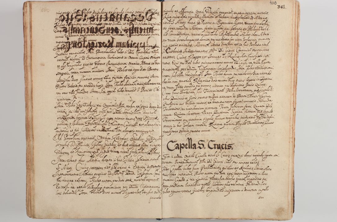 Zdjęcie nr 422 dla obiektu archiwalnego: Compendium actorum visitationis exterioris ecclesiarum existentium in et sub decanatu Pilsnensi, Mielecensi, Ropczicensi, Biecensi, Jaslensi et Żmigrodensi, ad archidiaconatum Sandecensem pertinentium, per R. D. Christophorum Kazimirski, praepositum Tarnoviensem mandato Illustrissimi et Reverendissimi Domini Georgii S. R. E. Cardinalis praesbiteri Radziwiłł nuncupati, episcopatus Cracoviensis administratoris perpetui, in Olyka et Nieswierz ducis a. D. 1595 factae