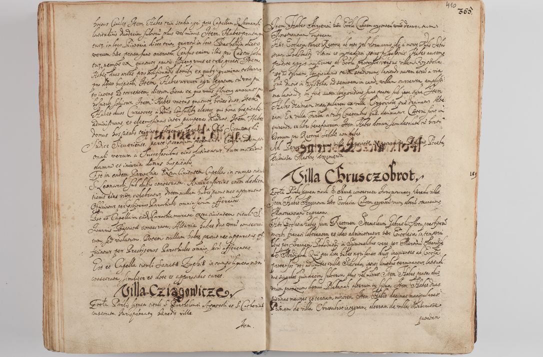 Zdjęcie nr 426 dla obiektu archiwalnego: Compendium actorum visitationis exterioris ecclesiarum existentium in et sub decanatu Pilsnensi, Mielecensi, Ropczicensi, Biecensi, Jaslensi et Żmigrodensi, ad archidiaconatum Sandecensem pertinentium, per R. D. Christophorum Kazimirski, praepositum Tarnoviensem mandato Illustrissimi et Reverendissimi Domini Georgii S. R. E. Cardinalis praesbiteri Radziwiłł nuncupati, episcopatus Cracoviensis administratoris perpetui, in Olyka et Nieswierz ducis a. D. 1595 factae