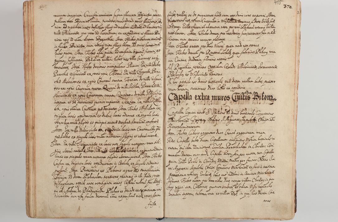 Zdjęcie nr 431 dla obiektu archiwalnego: Compendium actorum visitationis exterioris ecclesiarum existentium in et sub decanatu Pilsnensi, Mielecensi, Ropczicensi, Biecensi, Jaslensi et Żmigrodensi, ad archidiaconatum Sandecensem pertinentium, per R. D. Christophorum Kazimirski, praepositum Tarnoviensem mandato Illustrissimi et Reverendissimi Domini Georgii S. R. E. Cardinalis praesbiteri Radziwiłł nuncupati, episcopatus Cracoviensis administratoris perpetui, in Olyka et Nieswierz ducis a. D. 1595 factae
