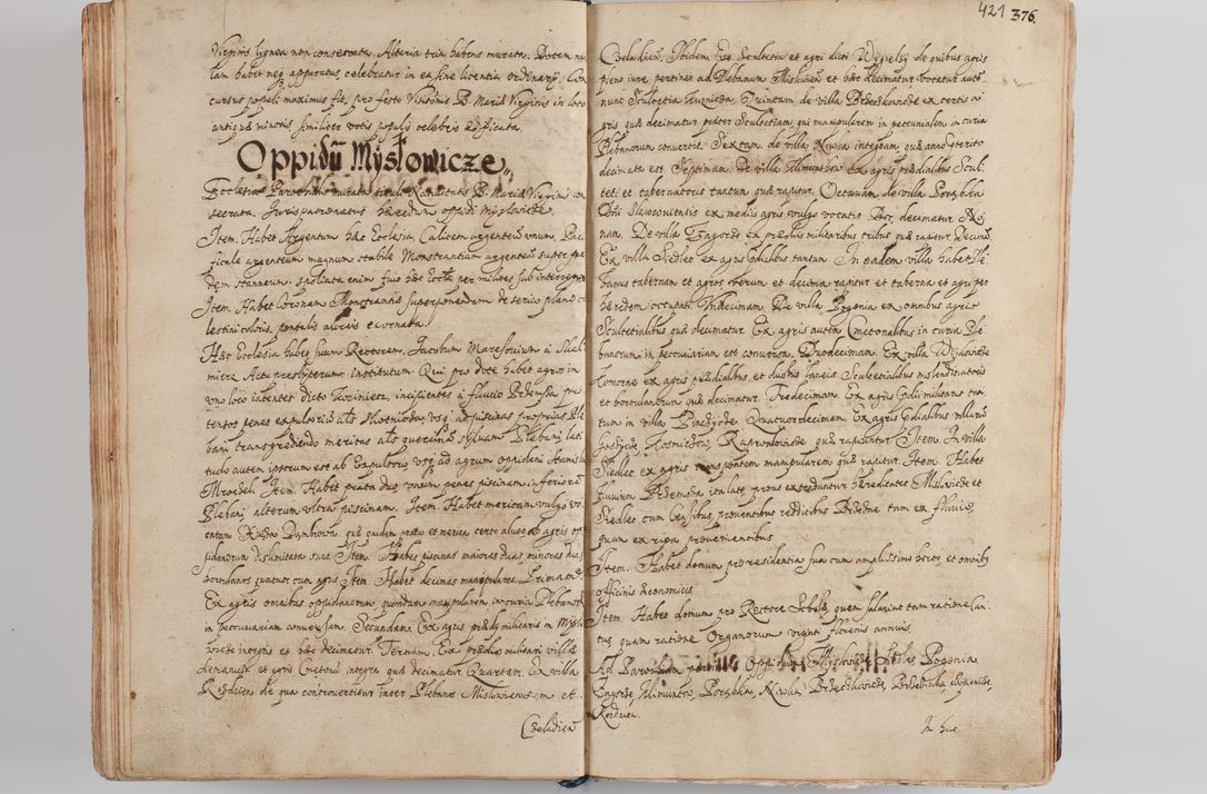 Zdjęcie nr 437 dla obiektu archiwalnego: Compendium actorum visitationis exterioris ecclesiarum existentium in et sub decanatu Pilsnensi, Mielecensi, Ropczicensi, Biecensi, Jaslensi et Żmigrodensi, ad archidiaconatum Sandecensem pertinentium, per R. D. Christophorum Kazimirski, praepositum Tarnoviensem mandato Illustrissimi et Reverendissimi Domini Georgii S. R. E. Cardinalis praesbiteri Radziwiłł nuncupati, episcopatus Cracoviensis administratoris perpetui, in Olyka et Nieswierz ducis a. D. 1595 factae