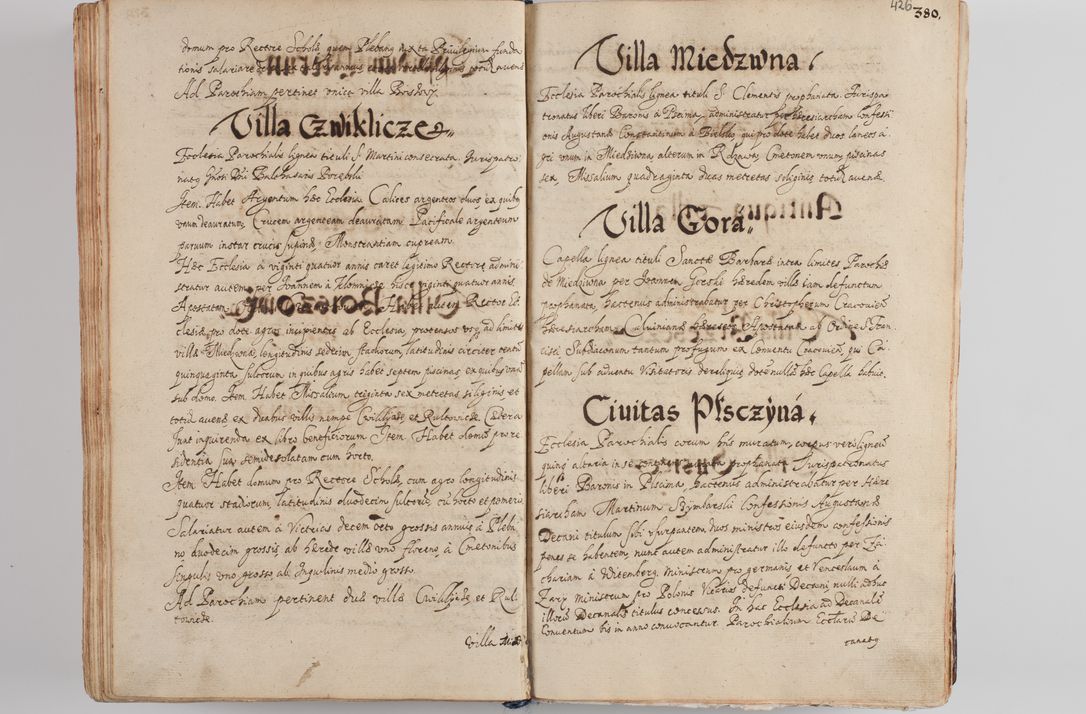 Zdjęcie nr 442 dla obiektu archiwalnego: Compendium actorum visitationis exterioris ecclesiarum existentium in et sub decanatu Pilsnensi, Mielecensi, Ropczicensi, Biecensi, Jaslensi et Żmigrodensi, ad archidiaconatum Sandecensem pertinentium, per R. D. Christophorum Kazimirski, praepositum Tarnoviensem mandato Illustrissimi et Reverendissimi Domini Georgii S. R. E. Cardinalis praesbiteri Radziwiłł nuncupati, episcopatus Cracoviensis administratoris perpetui, in Olyka et Nieswierz ducis a. D. 1595 factae