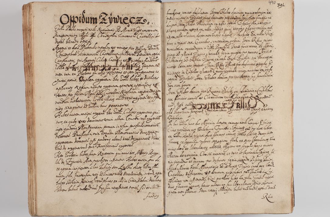 Zdjęcie nr 456 dla obiektu archiwalnego: Compendium actorum visitationis exterioris ecclesiarum existentium in et sub decanatu Pilsnensi, Mielecensi, Ropczicensi, Biecensi, Jaslensi et Żmigrodensi, ad archidiaconatum Sandecensem pertinentium, per R. D. Christophorum Kazimirski, praepositum Tarnoviensem mandato Illustrissimi et Reverendissimi Domini Georgii S. R. E. Cardinalis praesbiteri Radziwiłł nuncupati, episcopatus Cracoviensis administratoris perpetui, in Olyka et Nieswierz ducis a. D. 1595 factae