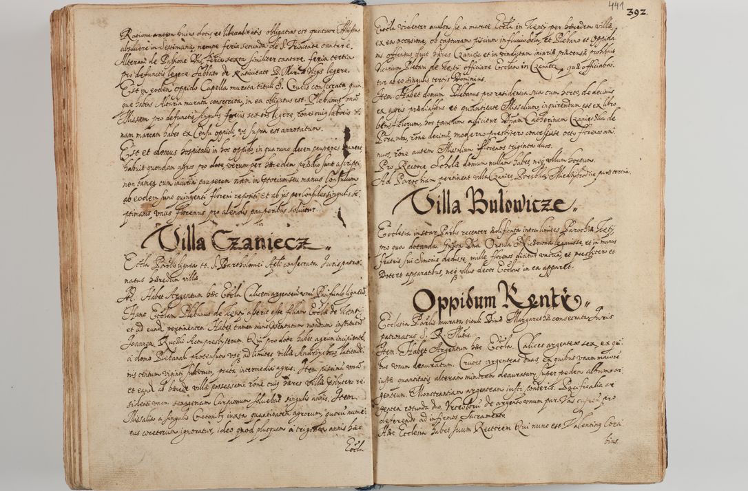 Zdjęcie nr 457 dla obiektu archiwalnego: Compendium actorum visitationis exterioris ecclesiarum existentium in et sub decanatu Pilsnensi, Mielecensi, Ropczicensi, Biecensi, Jaslensi et Żmigrodensi, ad archidiaconatum Sandecensem pertinentium, per R. D. Christophorum Kazimirski, praepositum Tarnoviensem mandato Illustrissimi et Reverendissimi Domini Georgii S. R. E. Cardinalis praesbiteri Radziwiłł nuncupati, episcopatus Cracoviensis administratoris perpetui, in Olyka et Nieswierz ducis a. D. 1595 factae