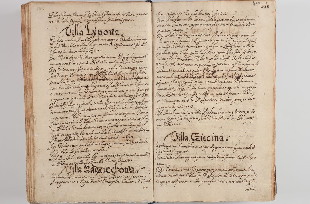 Zdjęcie nr 453 dla obiektu archiwalnego: Compendium actorum visitationis exterioris ecclesiarum existentium in et sub decanatu Pilsnensi, Mielecensi, Ropczicensi, Biecensi, Jaslensi et Żmigrodensi, ad archidiaconatum Sandecensem pertinentium, per R. D. Christophorum Kazimirski, praepositum Tarnoviensem mandato Illustrissimi et Reverendissimi Domini Georgii S. R. E. Cardinalis praesbiteri Radziwiłł nuncupati, episcopatus Cracoviensis administratoris perpetui, in Olyka et Nieswierz ducis a. D. 1595 factae