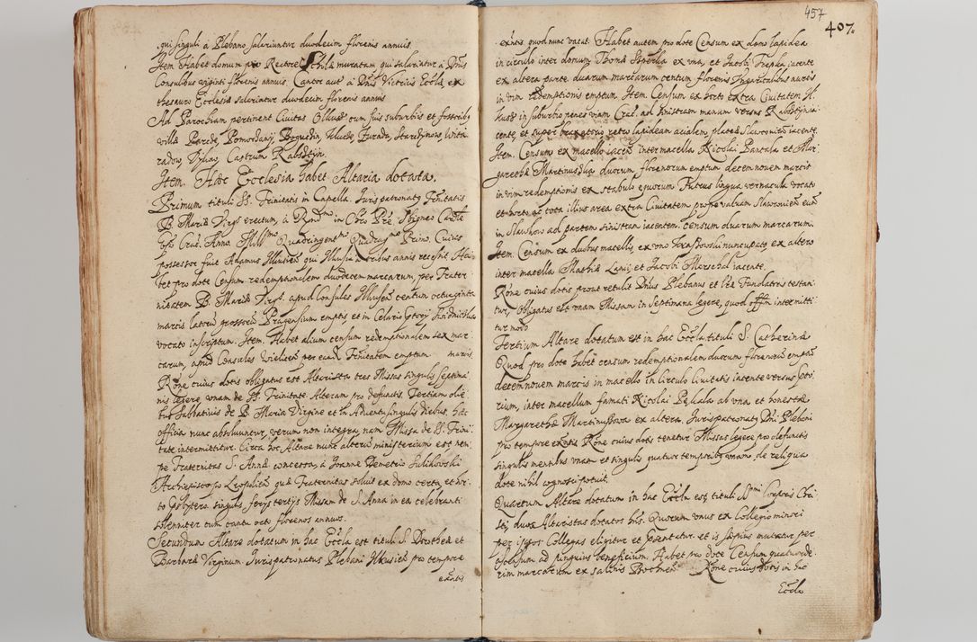 Zdjęcie nr 475 dla obiektu archiwalnego: Compendium actorum visitationis exterioris ecclesiarum existentium in et sub decanatu Pilsnensi, Mielecensi, Ropczicensi, Biecensi, Jaslensi et Żmigrodensi, ad archidiaconatum Sandecensem pertinentium, per R. D. Christophorum Kazimirski, praepositum Tarnoviensem mandato Illustrissimi et Reverendissimi Domini Georgii S. R. E. Cardinalis praesbiteri Radziwiłł nuncupati, episcopatus Cracoviensis administratoris perpetui, in Olyka et Nieswierz ducis a. D. 1595 factae