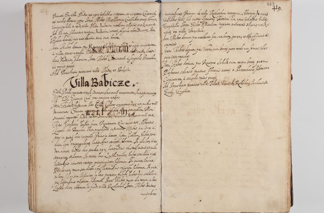 Zdjęcie nr 487 dla obiektu archiwalnego: Compendium actorum visitationis exterioris ecclesiarum existentium in et sub decanatu Pilsnensi, Mielecensi, Ropczicensi, Biecensi, Jaslensi et Żmigrodensi, ad archidiaconatum Sandecensem pertinentium, per R. D. Christophorum Kazimirski, praepositum Tarnoviensem mandato Illustrissimi et Reverendissimi Domini Georgii S. R. E. Cardinalis praesbiteri Radziwiłł nuncupati, episcopatus Cracoviensis administratoris perpetui, in Olyka et Nieswierz ducis a. D. 1595 factae