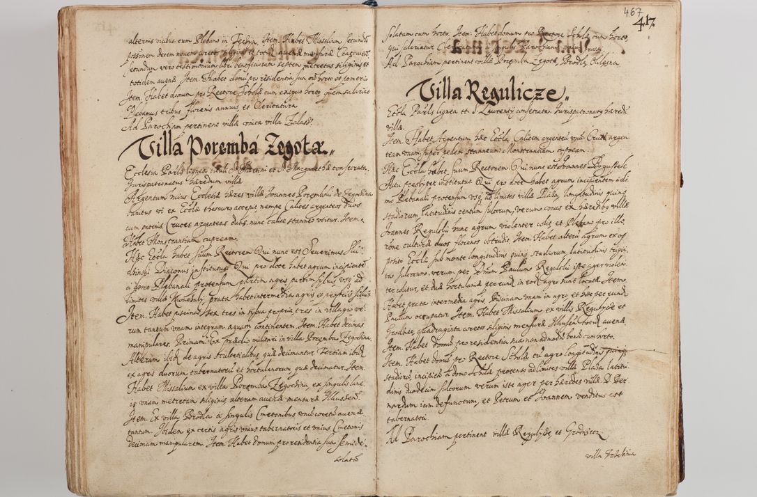 Zdjęcie nr 485 dla obiektu archiwalnego: Compendium actorum visitationis exterioris ecclesiarum existentium in et sub decanatu Pilsnensi, Mielecensi, Ropczicensi, Biecensi, Jaslensi et Żmigrodensi, ad archidiaconatum Sandecensem pertinentium, per R. D. Christophorum Kazimirski, praepositum Tarnoviensem mandato Illustrissimi et Reverendissimi Domini Georgii S. R. E. Cardinalis praesbiteri Radziwiłł nuncupati, episcopatus Cracoviensis administratoris perpetui, in Olyka et Nieswierz ducis a. D. 1595 factae