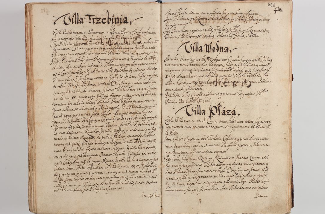 Zdjęcie nr 486 dla obiektu archiwalnego: Compendium actorum visitationis exterioris ecclesiarum existentium in et sub decanatu Pilsnensi, Mielecensi, Ropczicensi, Biecensi, Jaslensi et Żmigrodensi, ad archidiaconatum Sandecensem pertinentium, per R. D. Christophorum Kazimirski, praepositum Tarnoviensem mandato Illustrissimi et Reverendissimi Domini Georgii S. R. E. Cardinalis praesbiteri Radziwiłł nuncupati, episcopatus Cracoviensis administratoris perpetui, in Olyka et Nieswierz ducis a. D. 1595 factae