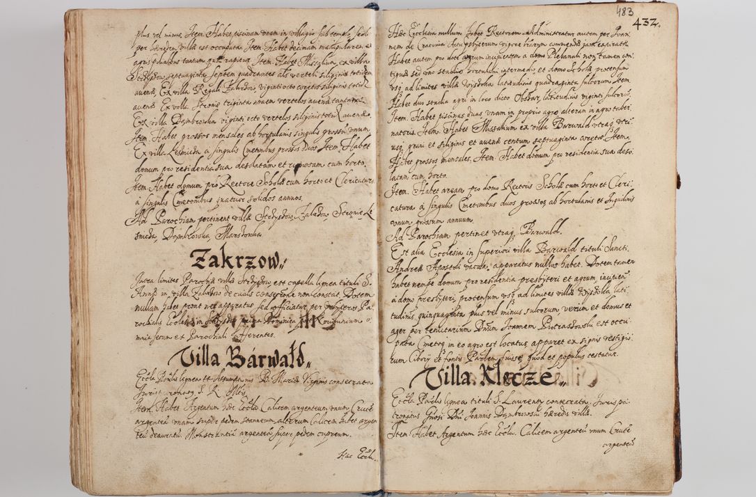 Zdjęcie nr 501 dla obiektu archiwalnego: Compendium actorum visitationis exterioris ecclesiarum existentium in et sub decanatu Pilsnensi, Mielecensi, Ropczicensi, Biecensi, Jaslensi et Żmigrodensi, ad archidiaconatum Sandecensem pertinentium, per R. D. Christophorum Kazimirski, praepositum Tarnoviensem mandato Illustrissimi et Reverendissimi Domini Georgii S. R. E. Cardinalis praesbiteri Radziwiłł nuncupati, episcopatus Cracoviensis administratoris perpetui, in Olyka et Nieswierz ducis a. D. 1595 factae