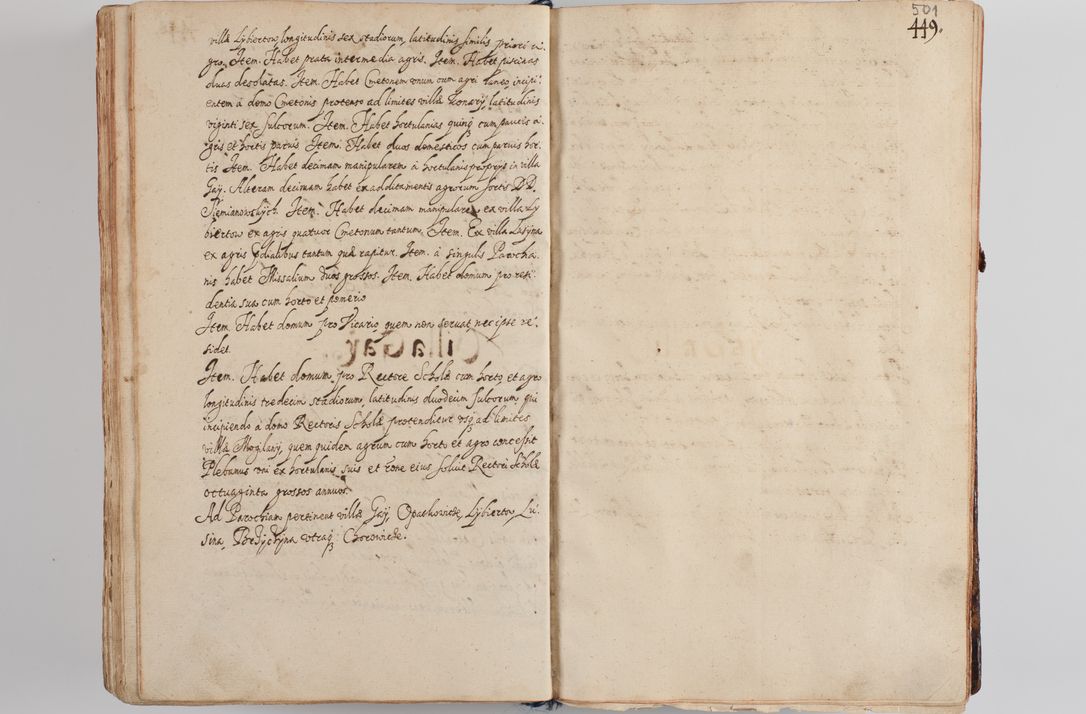 Zdjęcie nr 520 dla obiektu archiwalnego: Compendium actorum visitationis exterioris ecclesiarum existentium in et sub decanatu Pilsnensi, Mielecensi, Ropczicensi, Biecensi, Jaslensi et Żmigrodensi, ad archidiaconatum Sandecensem pertinentium, per R. D. Christophorum Kazimirski, praepositum Tarnoviensem mandato Illustrissimi et Reverendissimi Domini Georgii S. R. E. Cardinalis praesbiteri Radziwiłł nuncupati, episcopatus Cracoviensis administratoris perpetui, in Olyka et Nieswierz ducis a. D. 1595 factae