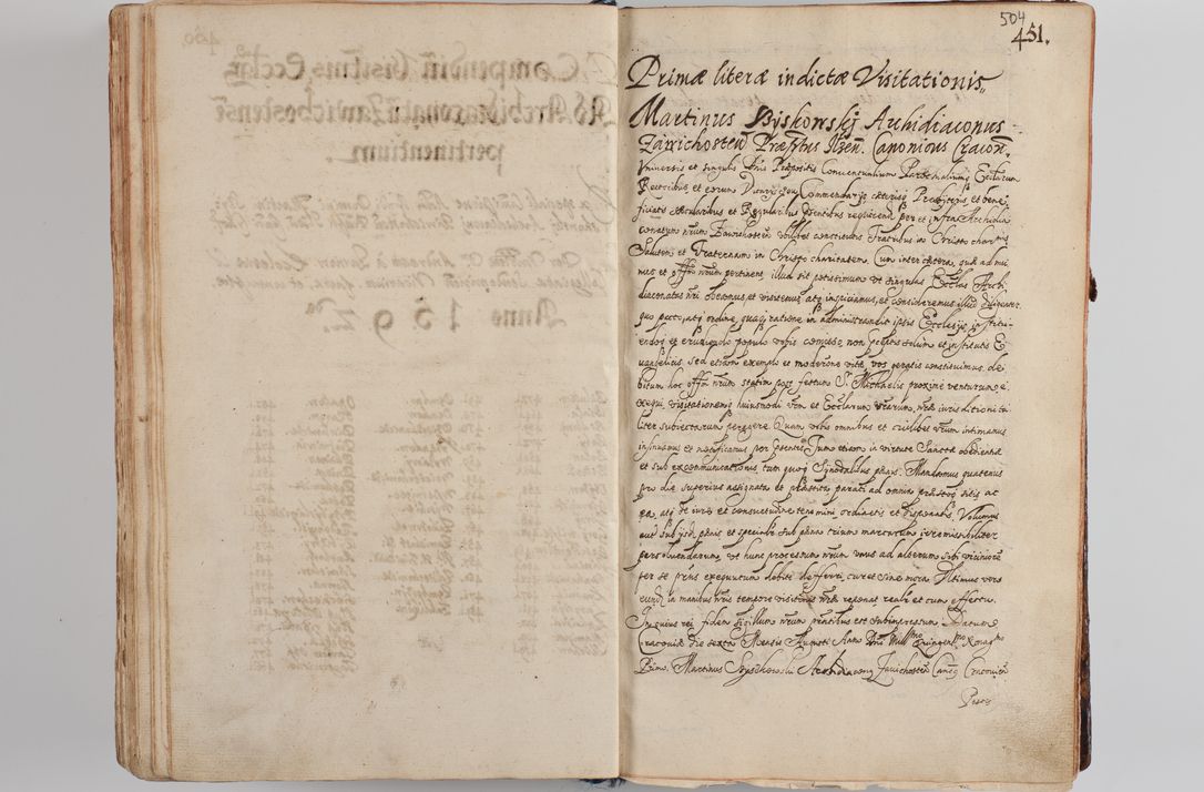 Zdjęcie nr 523 dla obiektu archiwalnego: Compendium actorum visitationis exterioris ecclesiarum existentium in et sub decanatu Pilsnensi, Mielecensi, Ropczicensi, Biecensi, Jaslensi et Żmigrodensi, ad archidiaconatum Sandecensem pertinentium, per R. D. Christophorum Kazimirski, praepositum Tarnoviensem mandato Illustrissimi et Reverendissimi Domini Georgii S. R. E. Cardinalis praesbiteri Radziwiłł nuncupati, episcopatus Cracoviensis administratoris perpetui, in Olyka et Nieswierz ducis a. D. 1595 factae