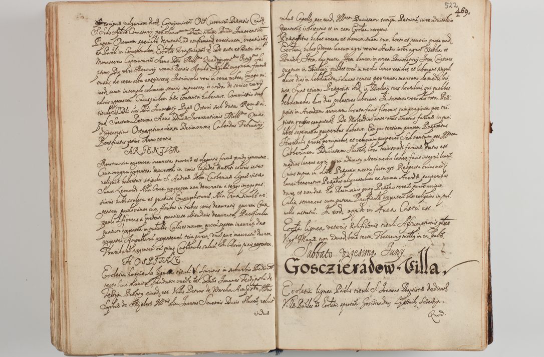 Zdjęcie nr 542 dla obiektu archiwalnego: Compendium actorum visitationis exterioris ecclesiarum existentium in et sub decanatu Pilsnensi, Mielecensi, Ropczicensi, Biecensi, Jaslensi et Żmigrodensi, ad archidiaconatum Sandecensem pertinentium, per R. D. Christophorum Kazimirski, praepositum Tarnoviensem mandato Illustrissimi et Reverendissimi Domini Georgii S. R. E. Cardinalis praesbiteri Radziwiłł nuncupati, episcopatus Cracoviensis administratoris perpetui, in Olyka et Nieswierz ducis a. D. 1595 factae