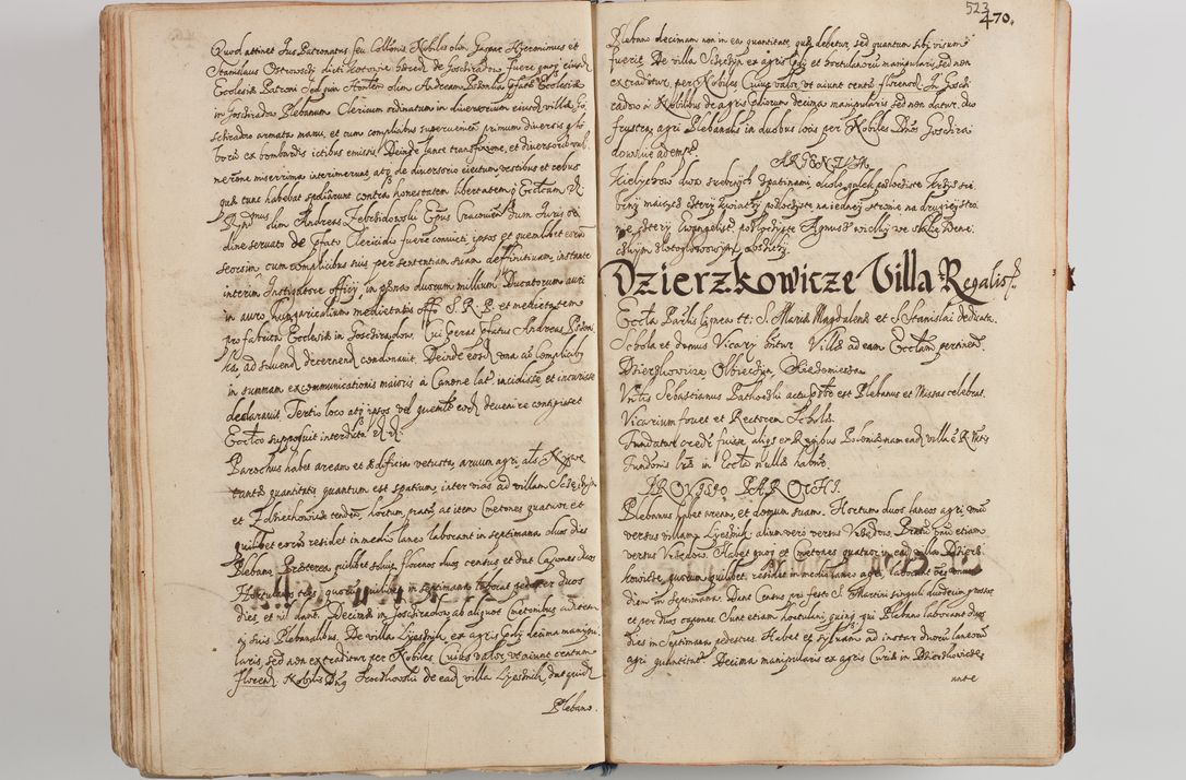 Zdjęcie nr 543 dla obiektu archiwalnego: Compendium actorum visitationis exterioris ecclesiarum existentium in et sub decanatu Pilsnensi, Mielecensi, Ropczicensi, Biecensi, Jaslensi et Żmigrodensi, ad archidiaconatum Sandecensem pertinentium, per R. D. Christophorum Kazimirski, praepositum Tarnoviensem mandato Illustrissimi et Reverendissimi Domini Georgii S. R. E. Cardinalis praesbiteri Radziwiłł nuncupati, episcopatus Cracoviensis administratoris perpetui, in Olyka et Nieswierz ducis a. D. 1595 factae