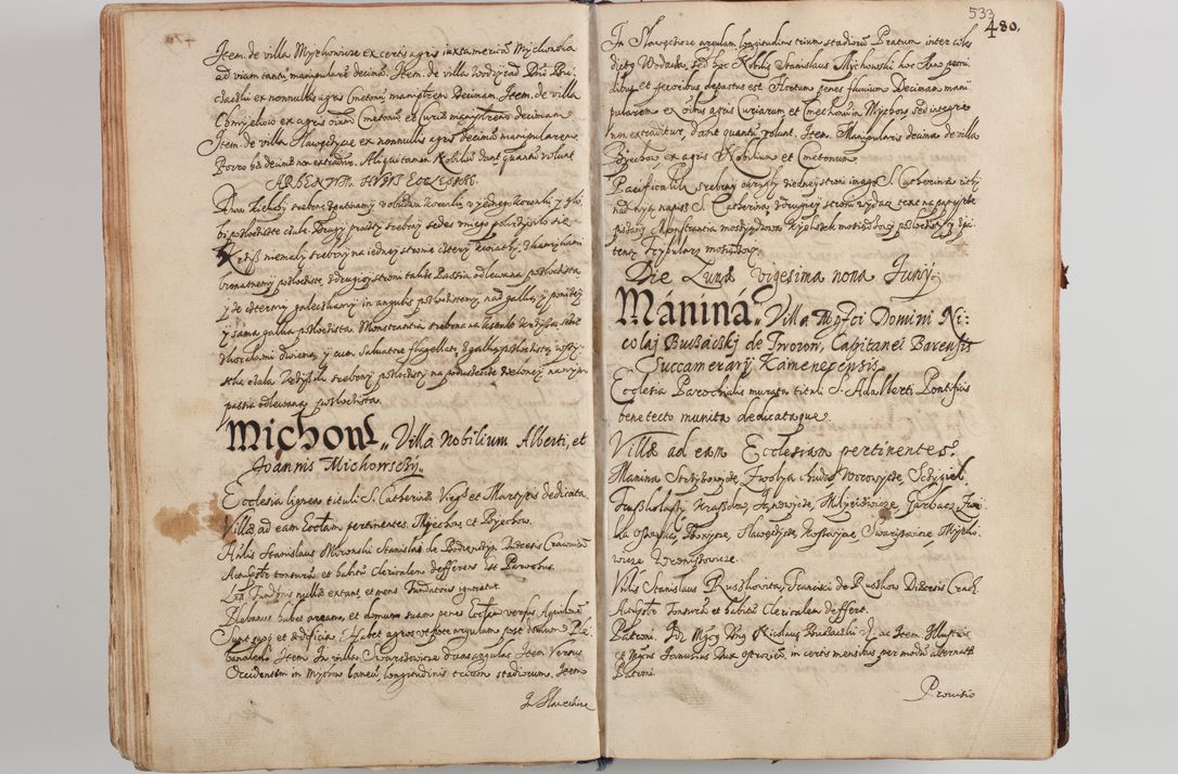 Zdjęcie nr 553 dla obiektu archiwalnego: Compendium actorum visitationis exterioris ecclesiarum existentium in et sub decanatu Pilsnensi, Mielecensi, Ropczicensi, Biecensi, Jaslensi et Żmigrodensi, ad archidiaconatum Sandecensem pertinentium, per R. D. Christophorum Kazimirski, praepositum Tarnoviensem mandato Illustrissimi et Reverendissimi Domini Georgii S. R. E. Cardinalis praesbiteri Radziwiłł nuncupati, episcopatus Cracoviensis administratoris perpetui, in Olyka et Nieswierz ducis a. D. 1595 factae