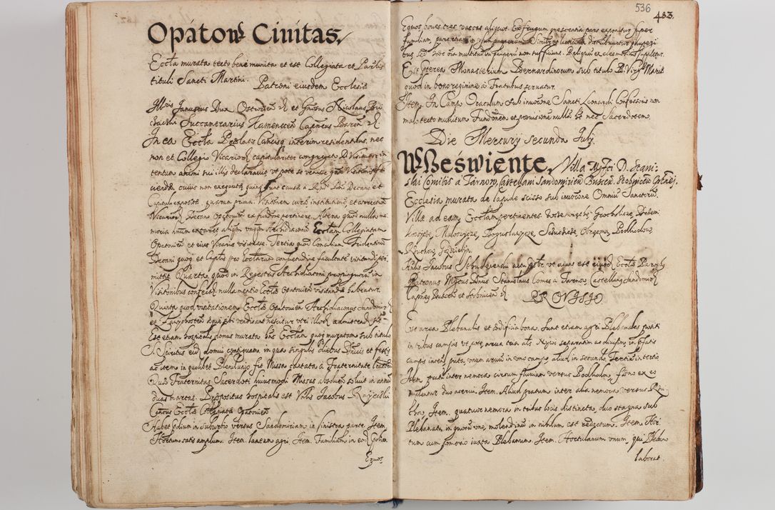 Zdjęcie nr 556 dla obiektu archiwalnego: Compendium actorum visitationis exterioris ecclesiarum existentium in et sub decanatu Pilsnensi, Mielecensi, Ropczicensi, Biecensi, Jaslensi et Żmigrodensi, ad archidiaconatum Sandecensem pertinentium, per R. D. Christophorum Kazimirski, praepositum Tarnoviensem mandato Illustrissimi et Reverendissimi Domini Georgii S. R. E. Cardinalis praesbiteri Radziwiłł nuncupati, episcopatus Cracoviensis administratoris perpetui, in Olyka et Nieswierz ducis a. D. 1595 factae