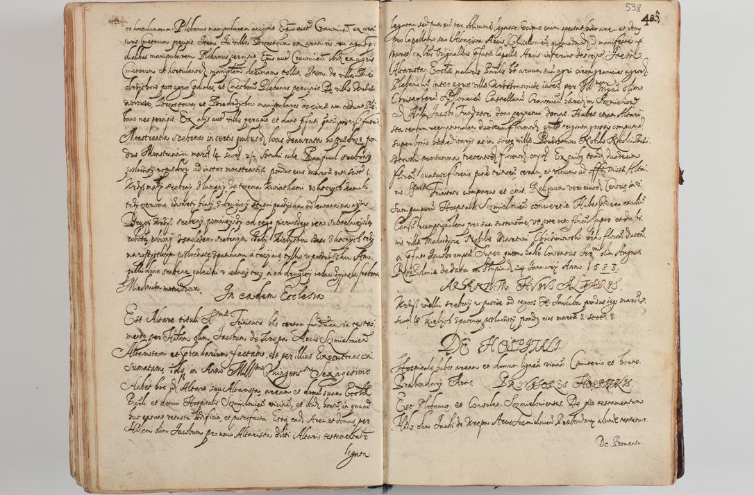 Zdjęcie nr 557 dla obiektu archiwalnego: Compendium actorum visitationis exterioris ecclesiarum existentium in et sub decanatu Pilsnensi, Mielecensi, Ropczicensi, Biecensi, Jaslensi et Żmigrodensi, ad archidiaconatum Sandecensem pertinentium, per R. D. Christophorum Kazimirski, praepositum Tarnoviensem mandato Illustrissimi et Reverendissimi Domini Georgii S. R. E. Cardinalis praesbiteri Radziwiłł nuncupati, episcopatus Cracoviensis administratoris perpetui, in Olyka et Nieswierz ducis a. D. 1595 factae