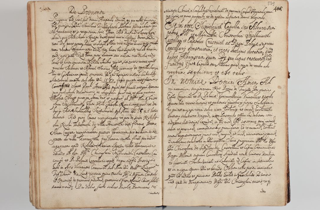 Zdjęcie nr 558 dla obiektu archiwalnego: Compendium actorum visitationis exterioris ecclesiarum existentium in et sub decanatu Pilsnensi, Mielecensi, Ropczicensi, Biecensi, Jaslensi et Żmigrodensi, ad archidiaconatum Sandecensem pertinentium, per R. D. Christophorum Kazimirski, praepositum Tarnoviensem mandato Illustrissimi et Reverendissimi Domini Georgii S. R. E. Cardinalis praesbiteri Radziwiłł nuncupati, episcopatus Cracoviensis administratoris perpetui, in Olyka et Nieswierz ducis a. D. 1595 factae