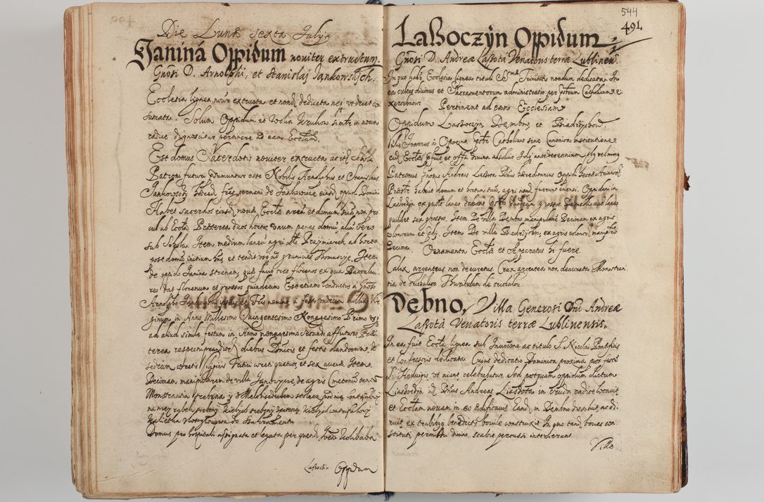 Zdjęcie nr 564 dla obiektu archiwalnego: Compendium actorum visitationis exterioris ecclesiarum existentium in et sub decanatu Pilsnensi, Mielecensi, Ropczicensi, Biecensi, Jaslensi et Żmigrodensi, ad archidiaconatum Sandecensem pertinentium, per R. D. Christophorum Kazimirski, praepositum Tarnoviensem mandato Illustrissimi et Reverendissimi Domini Georgii S. R. E. Cardinalis praesbiteri Radziwiłł nuncupati, episcopatus Cracoviensis administratoris perpetui, in Olyka et Nieswierz ducis a. D. 1595 factae